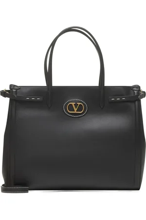 VALENTINO GARAVANI Torebki, Mężczyzna, Czarny, ONE SIZE, Skóra, Torba na zakupy Antibes