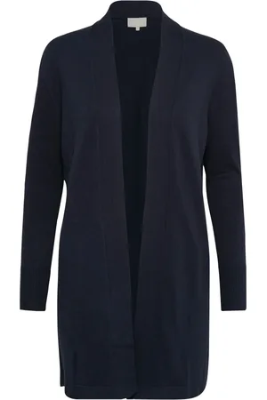 INWEAR Swetry, Kobieta, Niebieski, 2XL, Renee Cardigan