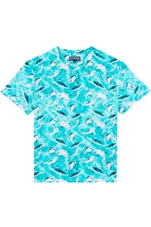 Vilebrequin Koszulki, Mężczyzna, Wielobarwność, 2XL, Oversized T-shirt z organicznej bawełny dla mężczyzn