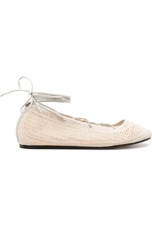 Isabel Marant Buty, Kobieta, Beżowy, 37 EU, Bawełna, Eleganckie baleriny