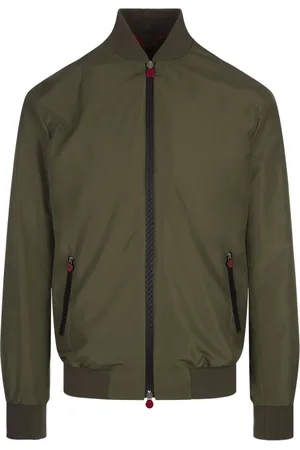 Kiton Kurtki, Mężczyzna, Zielony, 2XL, Poliester, Stylowa Koszula