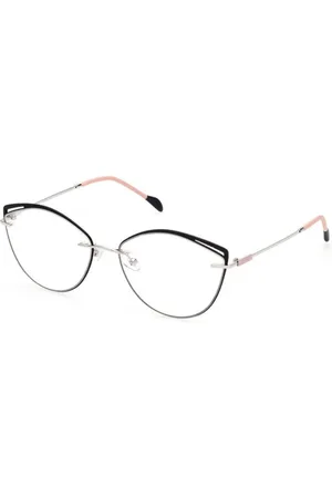 Emilio Pucci Akcesoria, Kobieta, Czarny, ONE SIZE, Eleganckie Okulary z Metalową Ramką