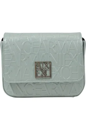 Armani Exchange Torebki, Kobieta, Zielony, ONE SIZE, Wiosna/Lato Damska Torba z Poliuretanu