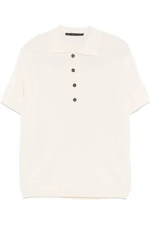LOW BRAND Koszulki, Mężczyzna, Beżowy, S, Nylon, Naturalny Polo Shirt dla Mężczyzn