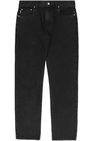 Pleasures Jeansy, Mężczyzna, Czarny, W32, Denim, Vintage Denim Pralka