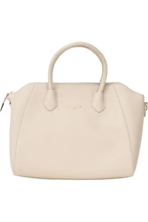 GAËLLE Torebki, Kobieta, Beżowy, ONE SIZE, Beżowa torba shopper, elegancka i wszechstronna