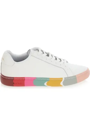 Paul Smith Buty, Kobieta, Biały, 39 EU, Skóra, Swirl Leather Sneakers