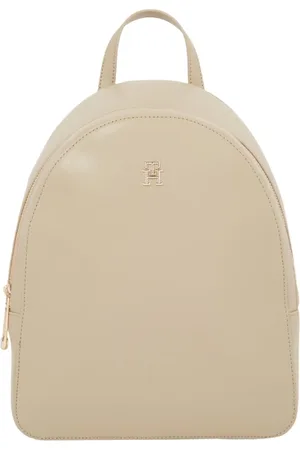 Tommy Hilfiger Torebki, Kobieta, Beżowy, ONE SIZE, Plecak damski Monotype