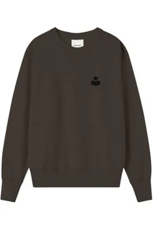 Isabel Marant Bluzy, Mężczyzna, Czarny, S, Bawełna, Bawełniana bluza z długim rękawem