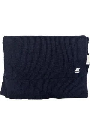 K-Way Akcesoria, unisex, Niebieski, ONE SIZE, Wełna, Wełniany Szalik
