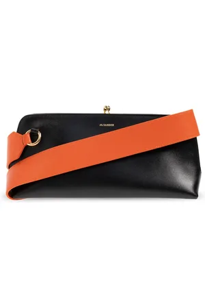 Jil Sander Torebki, Kobieta, Czarny, ONE SIZE, Skóra, Mała Torba na Ramię Goji