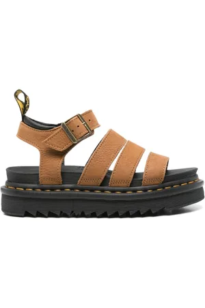 Dr. Martens Buty, Kobieta, brązowy, 37 EU, Brązowe Sandały dla Mężczyzn i Kobiet