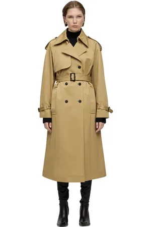 Ivy & Oak Płaszcze, Kobieta, Beżowy, 3XL, Płaszcz Trencz