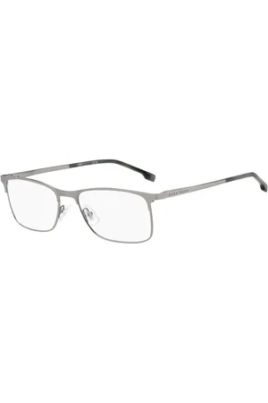 HUGO BOSS Akcesoria, Mężczyzna, Niebieski, ONE SIZE, Okulary z metalową ramką