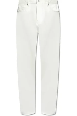Jil Sander Jeansy, Mężczyzna, Biały, W29, Luźne Jeansyy