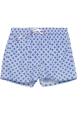 Kiton Stroje kąpielowe, Mężczyzna, Niebieski, 3XL, Poliester, Stylowa koszula