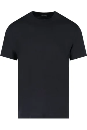 Tom Ford Koszulki, Mężczyzna, Czarny, L, Bawełna, Basic T-shirt