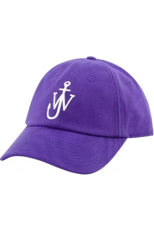 J.W.Anderson Akcesoria, Kobieta, Niebieski, ONE SIZE, Canvasowa Czapka Baseballowa