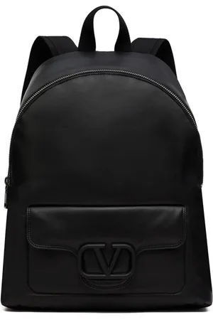 VALENTINO GARAVANI Torebki, Mężczyzna, Czarny, ONE SIZE, Skóra, Plecak Modern Man