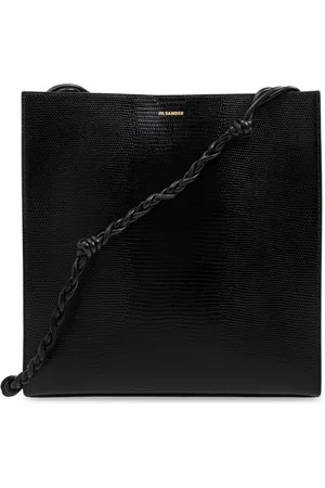 Jil Sander Torebki, Kobieta, Czarny, ONE SIZE, Skóra, Torebka na ramię Tangle Medium
