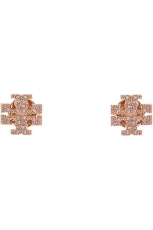 Tory Burch Akcesoria, Kobieta, Żółty, ONE SIZE, Kolczyki Kira