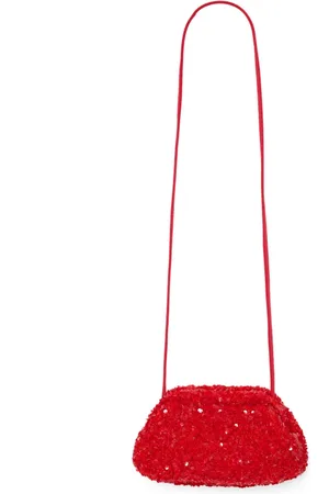Part Two Torebki, Kobieta, Czerwony, ONE SIZE, Cekiny, Torebka Crossbody z Cekinami
