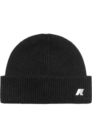 K-Way Akcesoria, unisex, Czarny, ONE SIZE, Wełna, Wełniana Czapka Beanie
