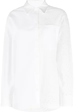 Kenzo Bluzki, Kobieta, Biały, 2XS, Bawełna, Koszula