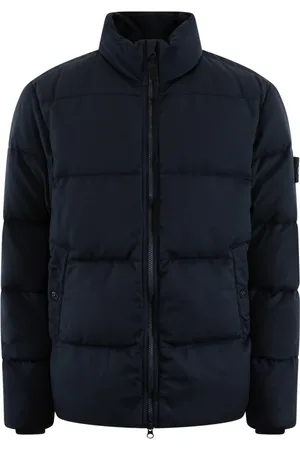 Stone Island Kurtki, Mężczyzna, Niebieski, M, Kurtka puchowa Real Down
