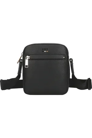 HUGO BOSS Torebki, Mężczyzna, Czarny, ONE SIZE, Skóra, Modern Reporter Bag Ray_NS Zip