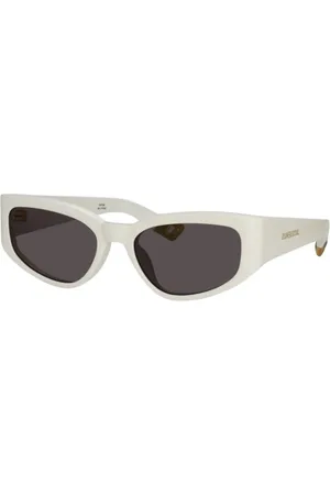 Jacquemus Akcesoria, Mężczyzna, Biały, ONE SIZE, Stylowe okulary przeciwsłoneczne