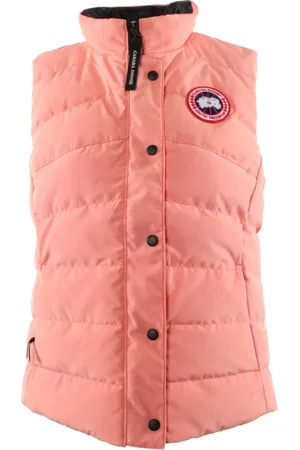 Canada Goose Kurtki, Kobieta, Różowy, XS, Koralowa Kamizelka dla Kobiet