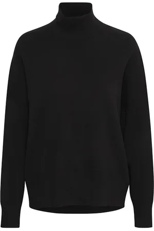 INWEAR Swetry, Kobieta, Czarny, M, Bawełna, Golf Tenley