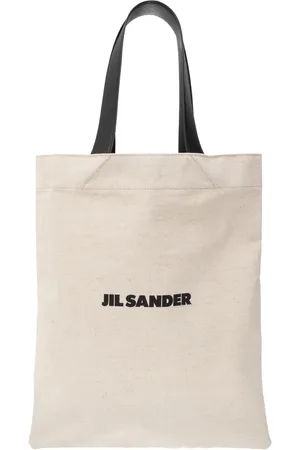Jil Sander Torebki, Mężczyzna, Beżowy, ONE SIZE, Bawełna, Torba Shopper