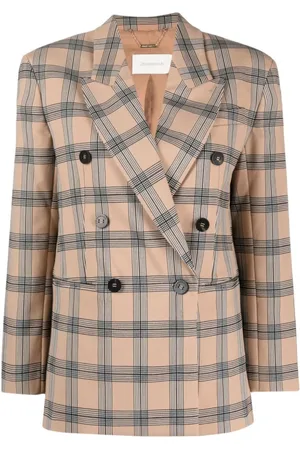 ZIMMERMANN Kurtki, Kobieta, Beżowy, S, Chaqueta Jacket