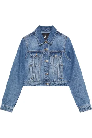 Patrizia Pepe Kurtki, Kobieta, Niebieski, M, Denim, Denimowa Kurtka Essential