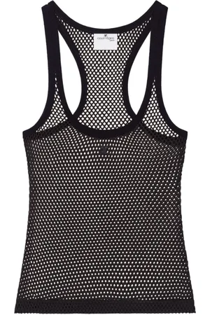 Courrèges Koszulki, Kobieta, Czarny, S, Elegancki Czarny Top