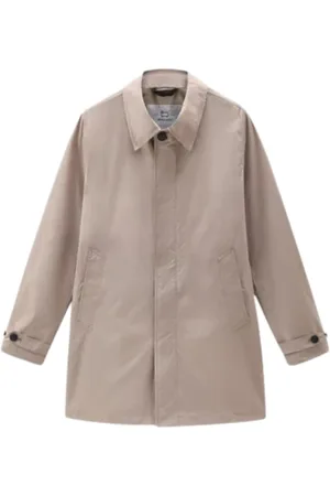 Woolrich Płaszcze, Mężczyzna, brązowy, M, Płaszcz City Urban Touch