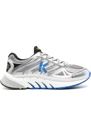 Kenzo Buty, Mężczyzna, Szary, 41 EU, Pace Lace-Up Sneakers