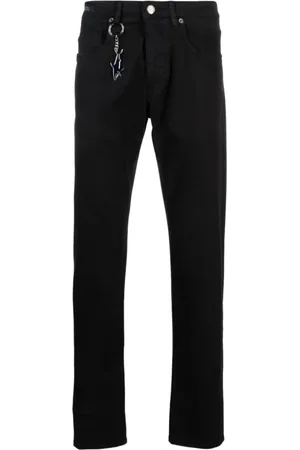 Paul & Shark Spodnie, Mężczyzna, Czarny, L, Bawełna, Spodnie Slim-fit