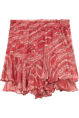 Isabel Marant Spódnice, Kobieta, Czerwony, S, Czerwone Szorty