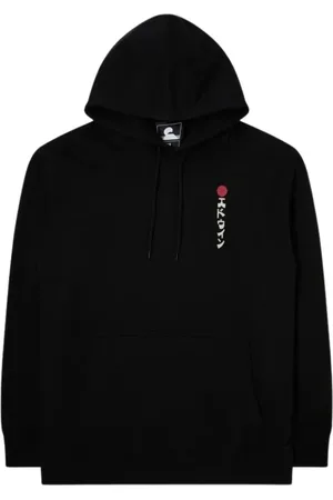 Edwin Bluzy, Mężczyzna, Czarny, S, Kamifuji Hoodie