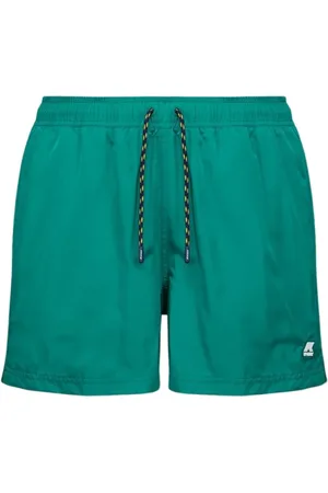 K-Way Stroje kąpielowe, Mężczyzna, Zielony, S, Nylon, Szorty kąpielowe Hazel