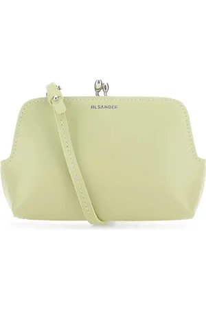 Jil Sander Torebki, Kobieta, Zielony, ONE SIZE, Skóra, Micro Goji Crossbody Bag