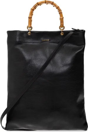 Jil Sander Torebki, Kobieta, Czarny, ONE SIZE, Skóra, Torba Shopper