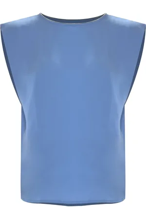 Kocca Koszulki, Kobieta, Niebieski, S, Top bez rękawów
