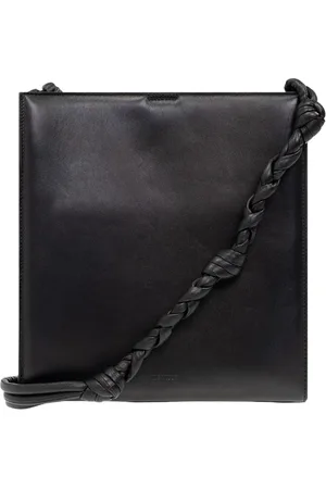 Jil Sander Torebki, Kobieta, Czarny, ONE SIZE, Skóra, Torebka na ramię Tangle Medium