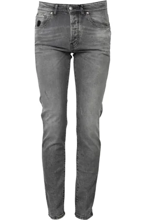John Richmond Jeansy, Mężczyzna, Szary, W31, Bawełna, Dżinsy Slim-fit