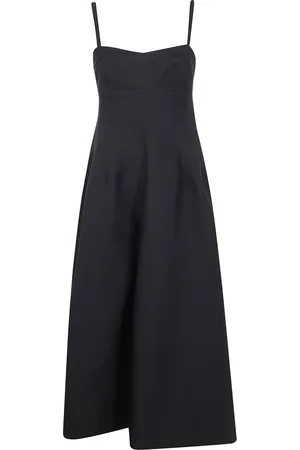 Jil Sander Sukienki, Kobieta, Czarny, S, Elegancka Sukienka Midi