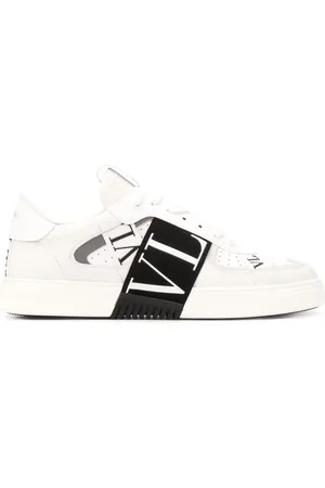 VALENTINO GARAVANI Buty, Mężczyzna, Biały, 41 EU, Skóra, Sneakers Białe Noos